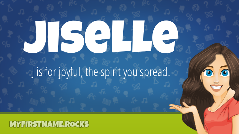 My First Name Jiselle Rocks!