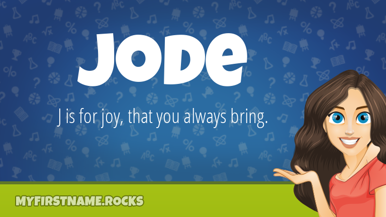 My First Name Jode Rocks!