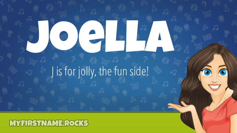 My First Name Joella Rocks!