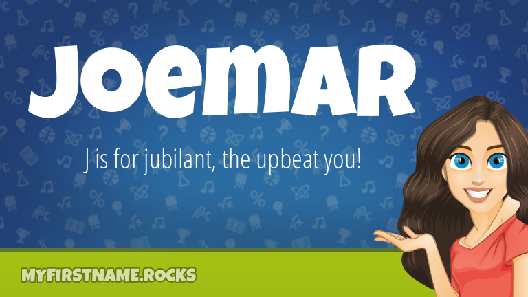 My First Name Joemar Rocks!