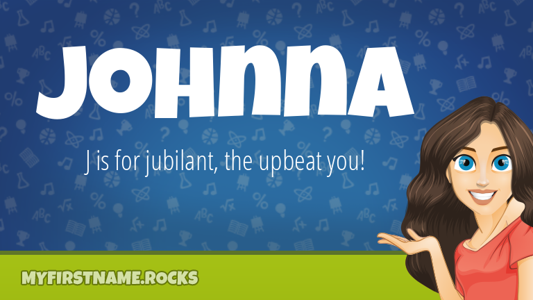 My First Name Johnna Rocks!