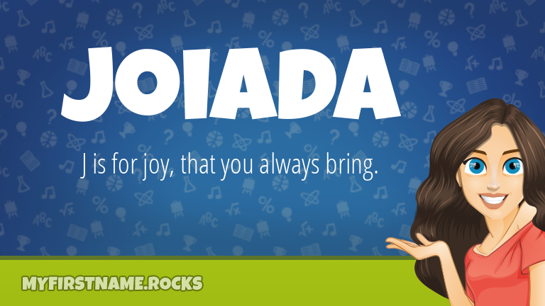 My First Name Joiada Rocks!