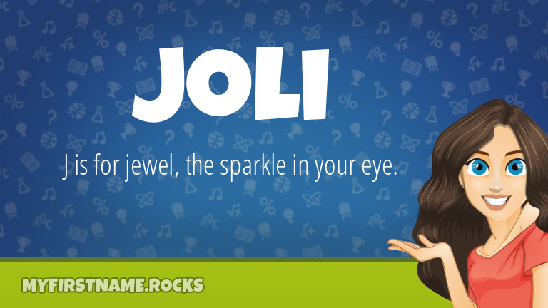 My First Name Joli Rocks!