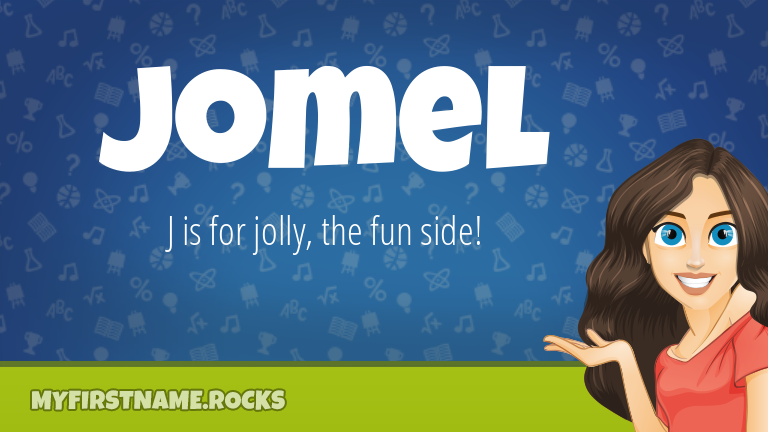 My First Name Jomel Rocks!