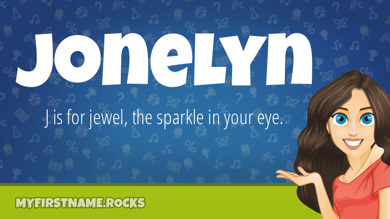 My First Name Jonelyn Rocks!