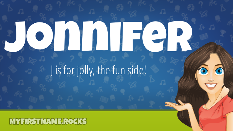 My First Name Jonnifer Rocks!