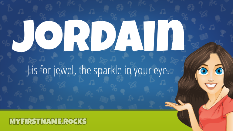 My First Name Jordain Rocks!