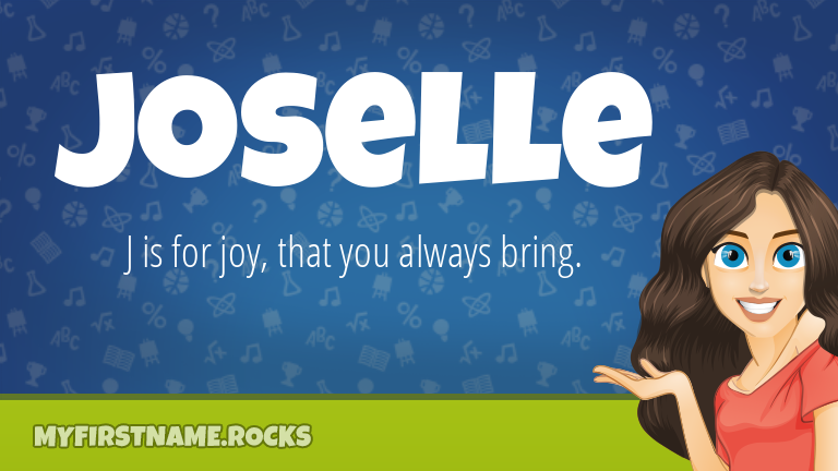 My First Name Joselle Rocks!
