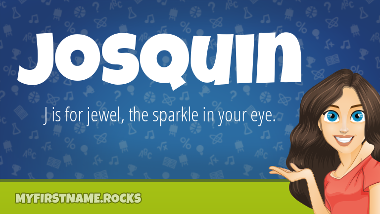 My First Name Josquin Rocks!
