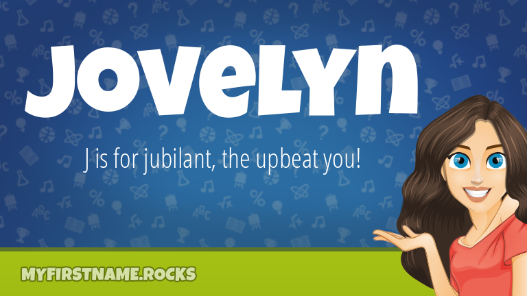 My First Name Jovelyn Rocks!