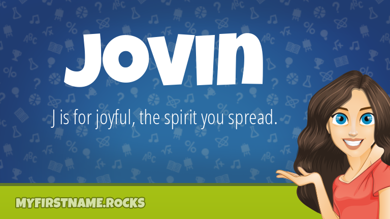 My First Name Jovin Rocks!