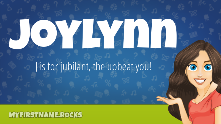 My First Name Joylynn Rocks!