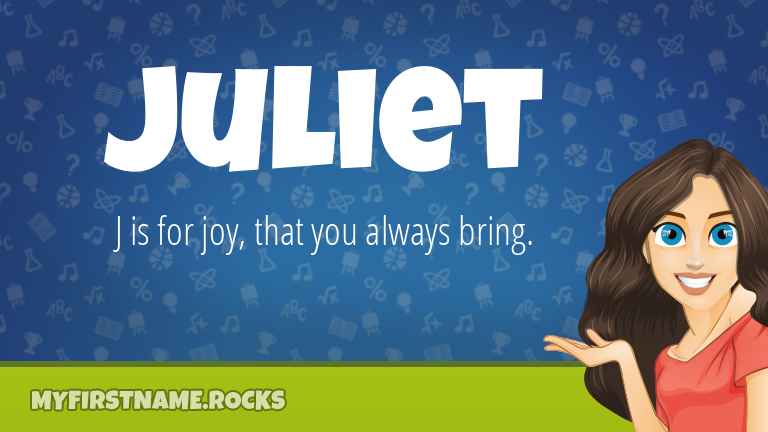 My First Name Juliet Rocks!