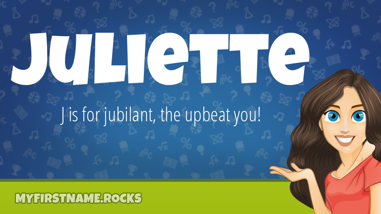 My First Name Juliette Rocks!