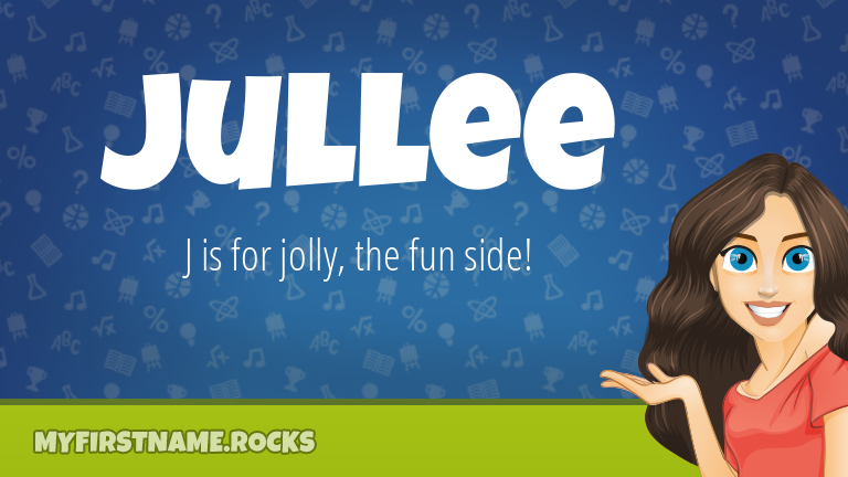 My First Name Jullee Rocks!