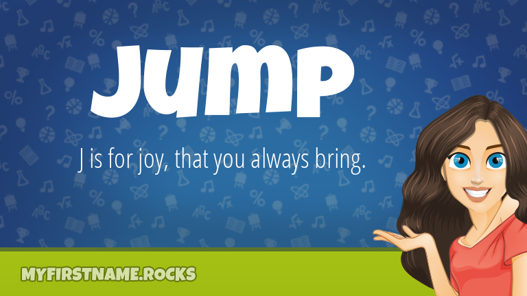 My First Name Jump Rocks!