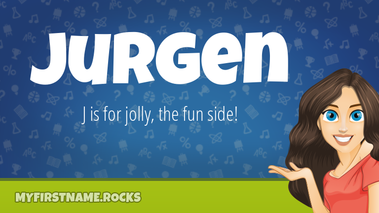My First Name Jurgen Rocks!
