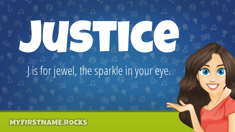 My First Name Justice Rocks!