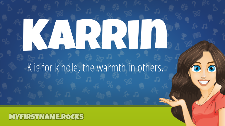 My First Name Karrin Rocks!
