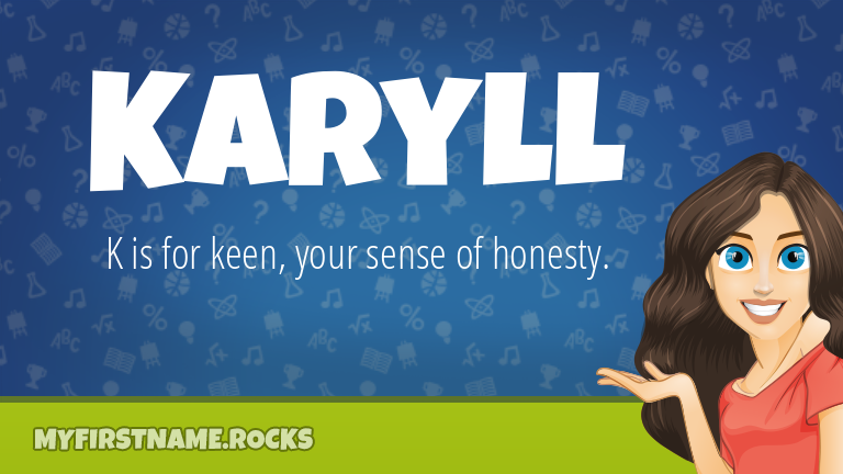 My First Name Karyll Rocks!
