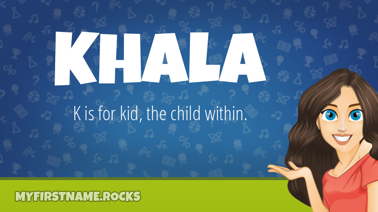 My First Name Khala Rocks!