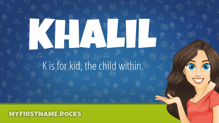 My First Name Khalil Rocks!