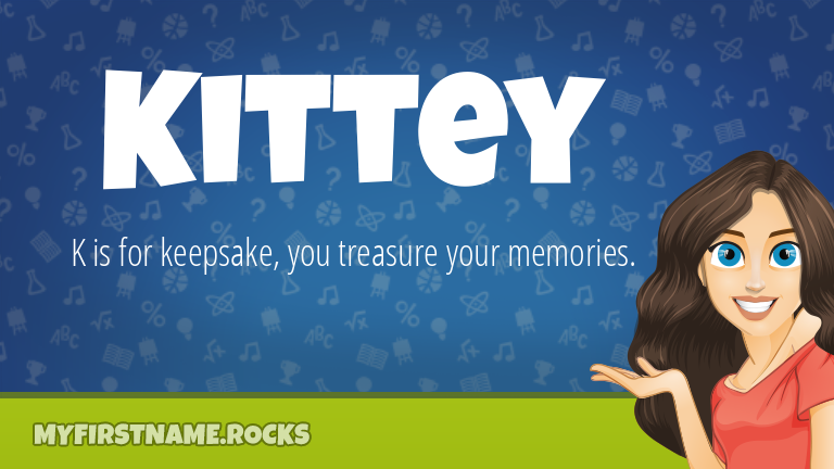 My First Name Kittey Rocks!