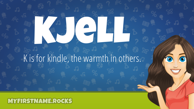 My First Name Kjell Rocks!
