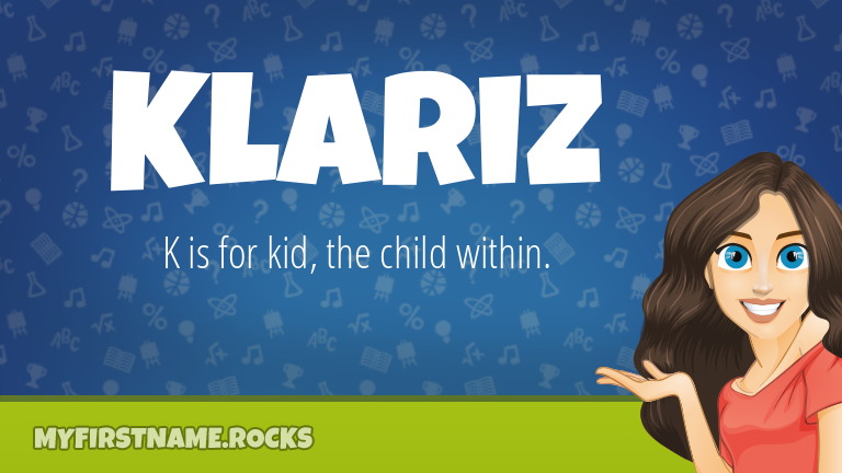 My First Name Klariz Rocks!