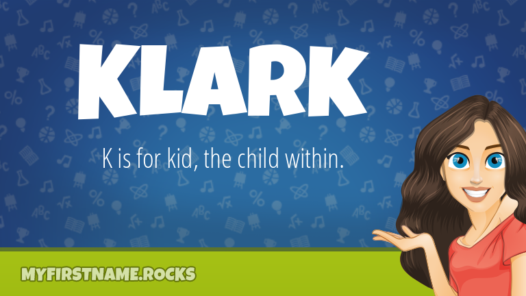 My First Name Klark Rocks!