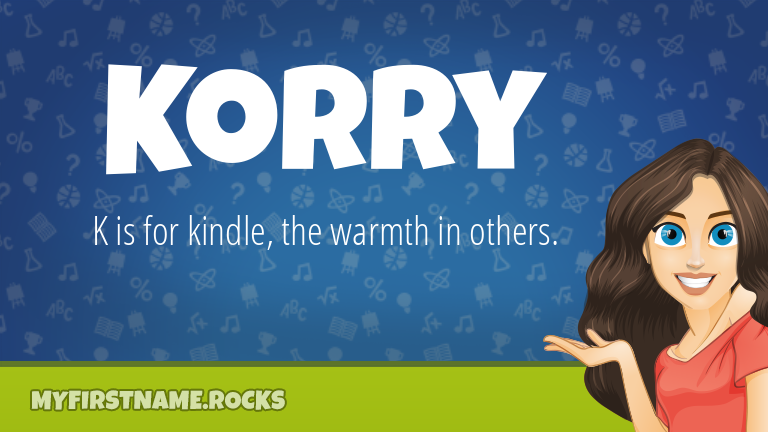 My First Name Korry Rocks!