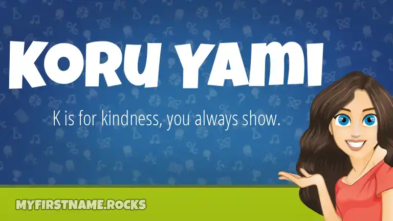 Koru Yami First Name Personality & Popularity