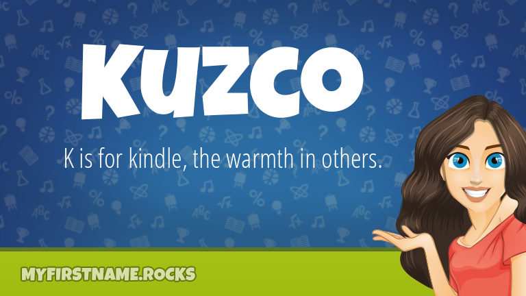 My First Name Kuzco Rocks!