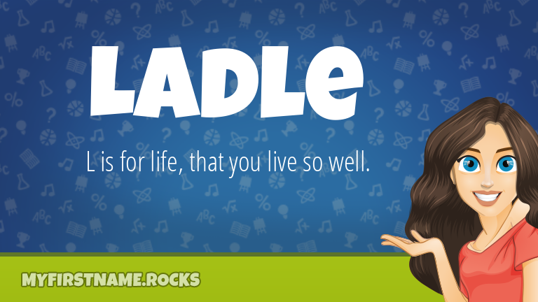 My First Name Ladle Rocks!