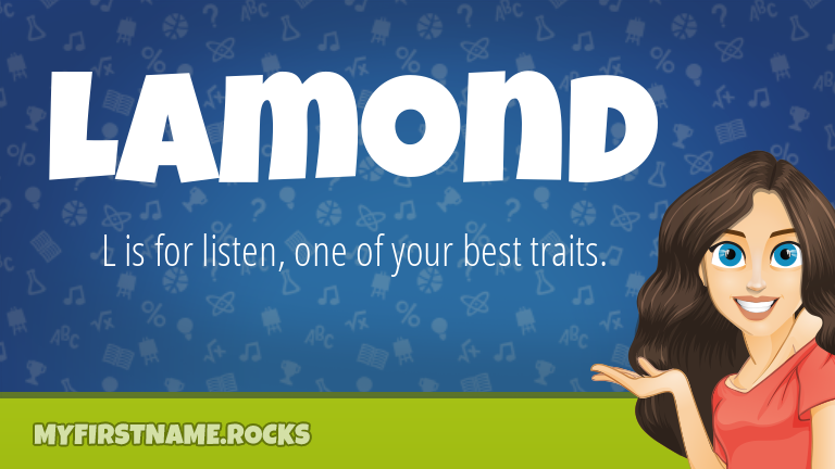 My First Name Lamond Rocks!