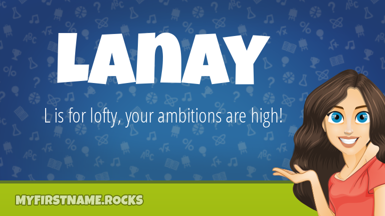 My First Name Lanay Rocks!