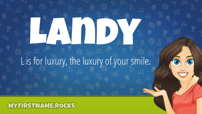 My First Name Landy Rocks!
