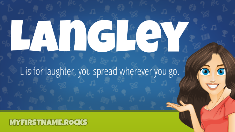 My First Name Langley Rocks!