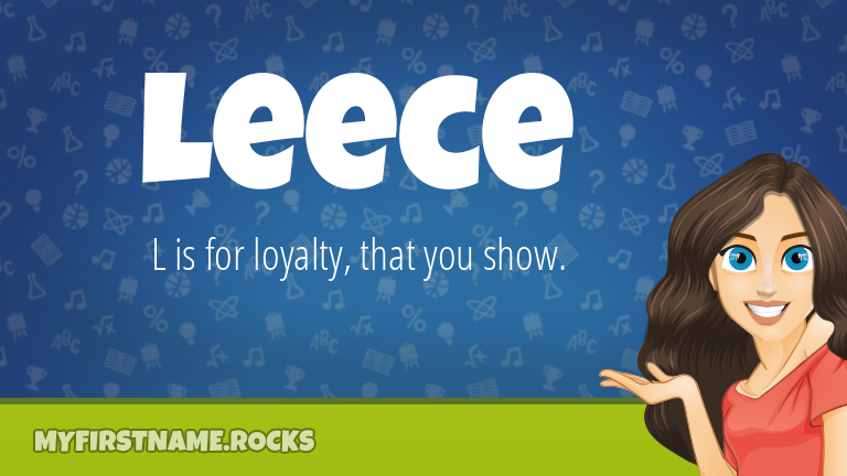 My First Name Leece Rocks!