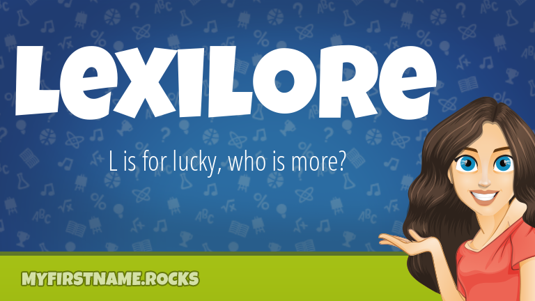My First Name Lexilore Rocks!