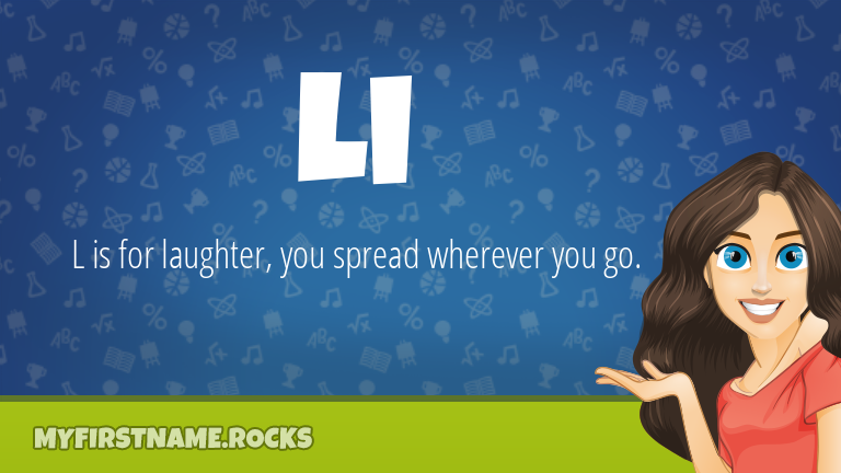 My First Name Li Rocks!