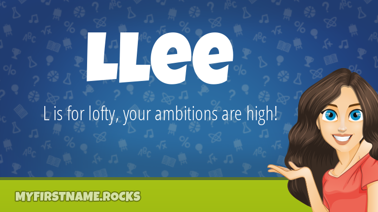 My First Name Llee Rocks!