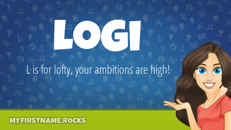 My First Name Logi Rocks!