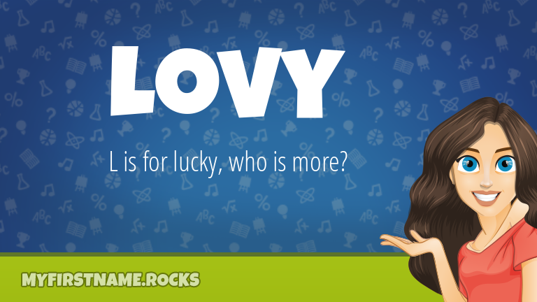 My First Name Lovy Rocks!