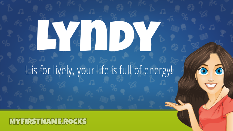 My First Name Lyndy Rocks!