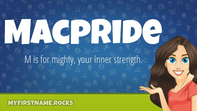 My First Name Macpride Rocks!