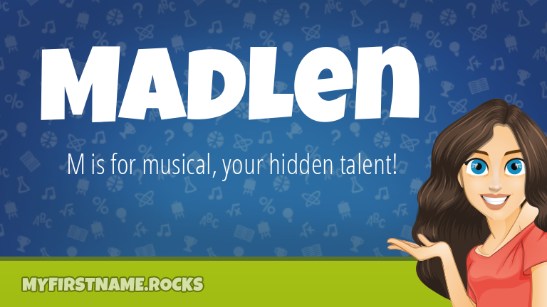 My First Name Madlen Rocks!