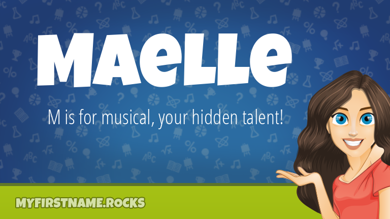 My First Name Maelle Rocks!