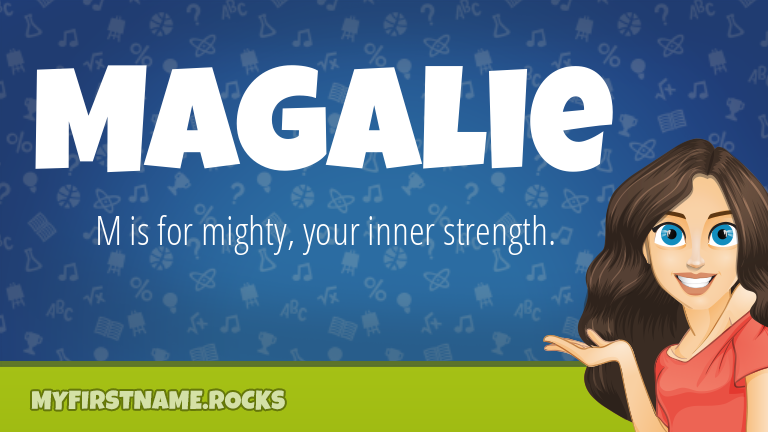 My First Name Magalie Rocks!