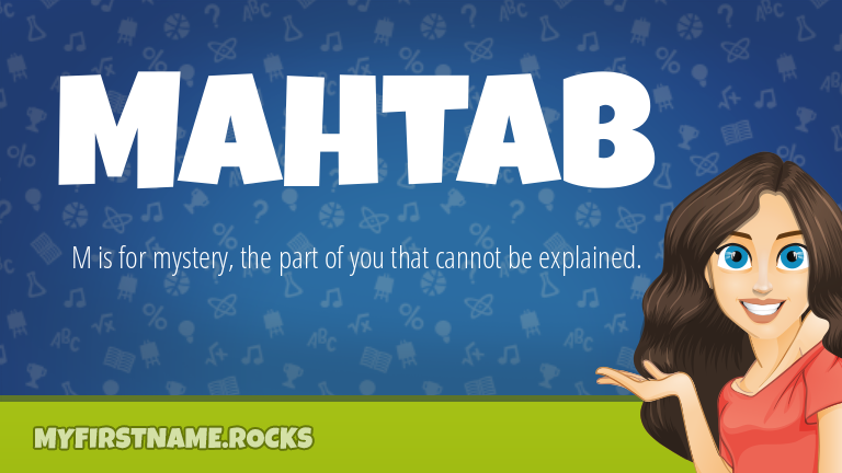 My First Name Mahtab Rocks!